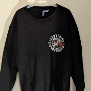 Everything is not enough crew neck